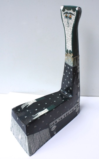 BIRGER KAIPIAINEN CERAMIC CAT POTTERY SCULPTURE