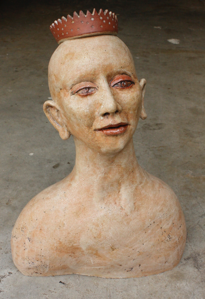 Melinda Crider The KIngs Messenger Sculpture