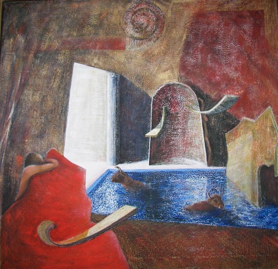 Gideon Bendor Oil Painting