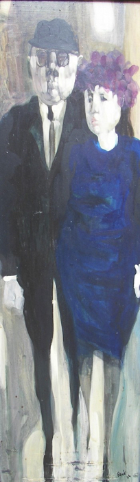 Renee Radell Oil Painting Social Expressionism